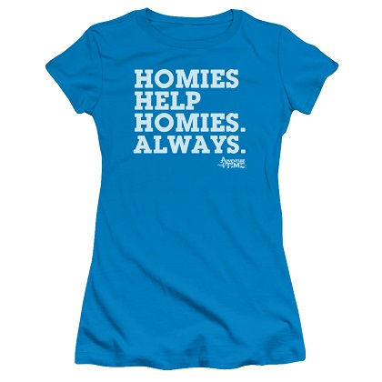 Adventure Time Homies Help Homies Womens Tshirt