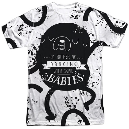 Adventure Time Rather Be Dancing With Babies Tshirt