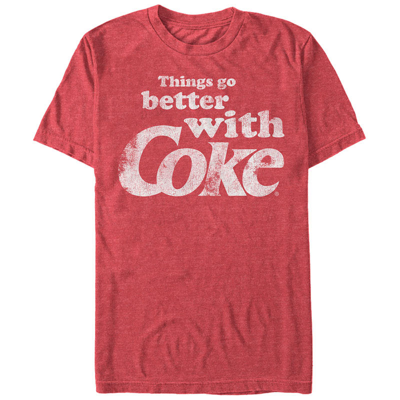 Coca-Cola Better With Coke Red T-Shirt Coca-Cola Better With Coke Red T-Shirt