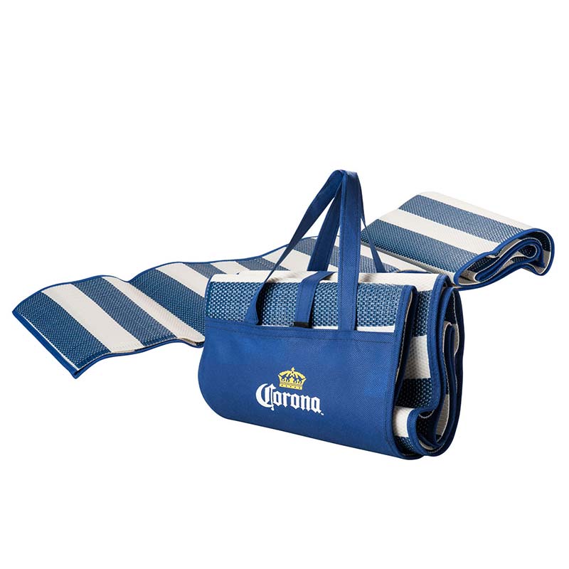 Corona Extra Striped Beach Mat Corona Extra Striped Beach Mat