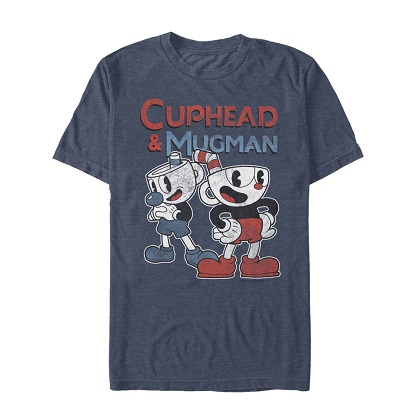 Cuphead and Mugman Pair of Cups Tshirt