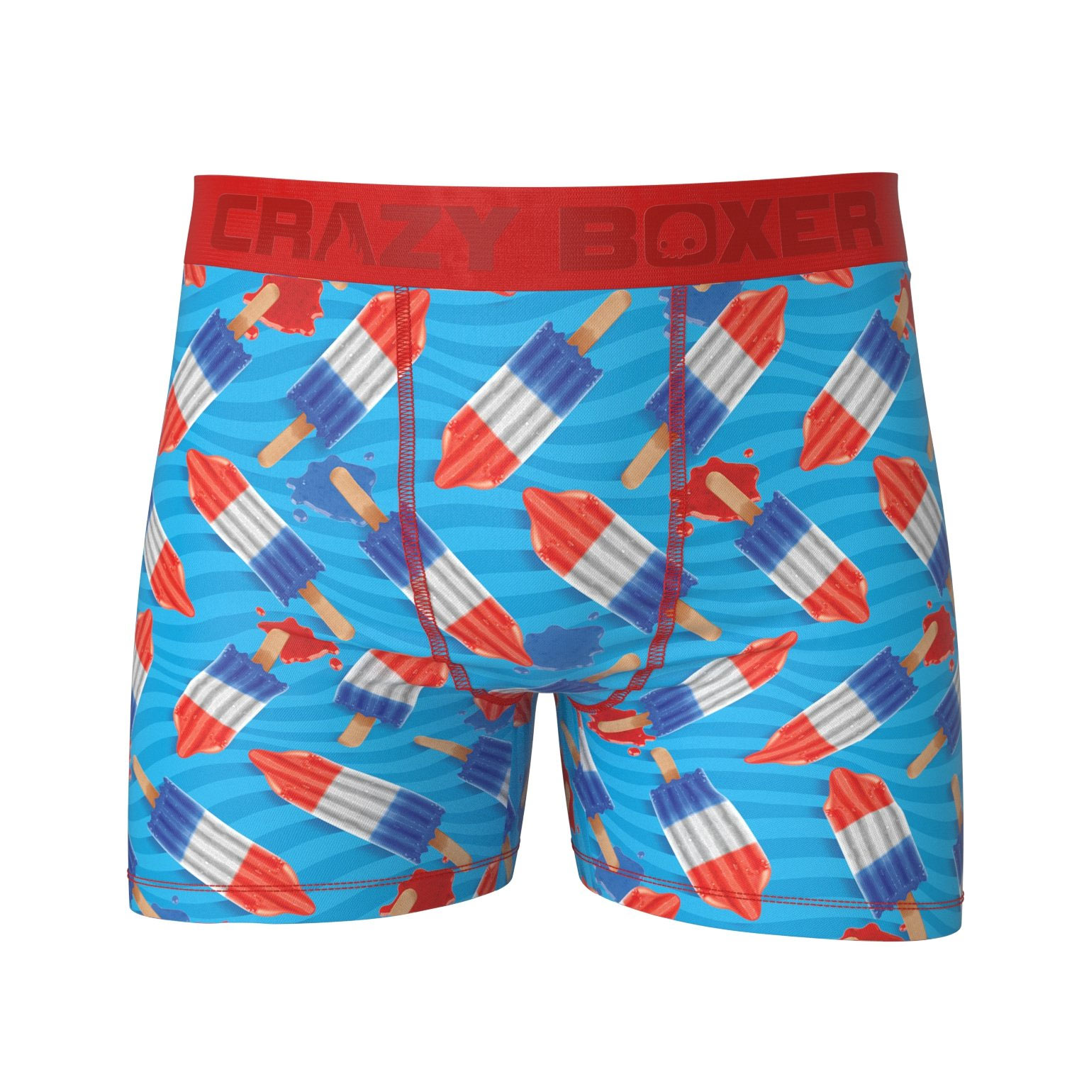 Bomb Pop Red White and Blue Boxer Briefs Bomb Pop Red White and Blue Boxer Briefs