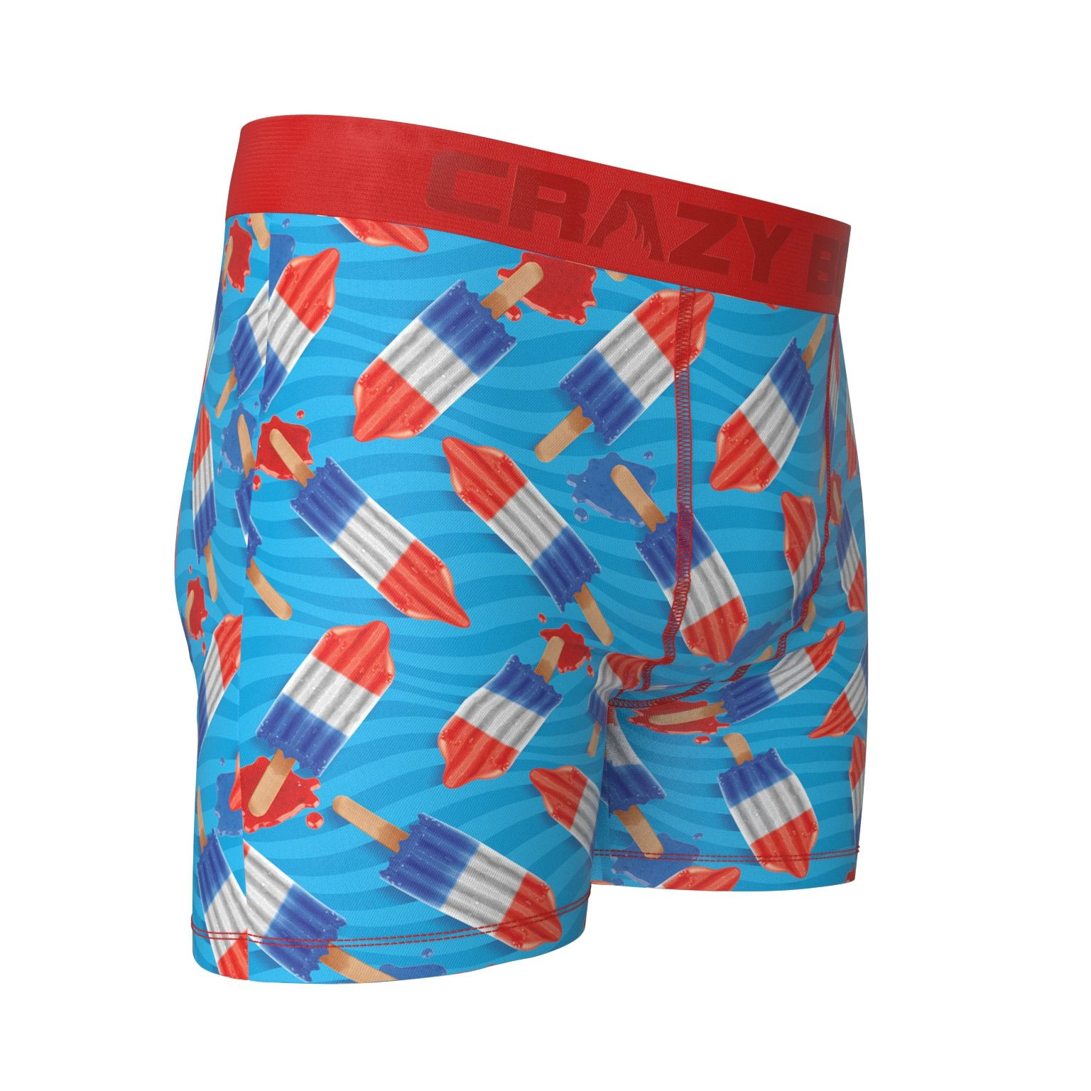 Bomb Pop Red White and Blue Boxer Briefs Bomb Pop Red White and Blue Boxer Briefs