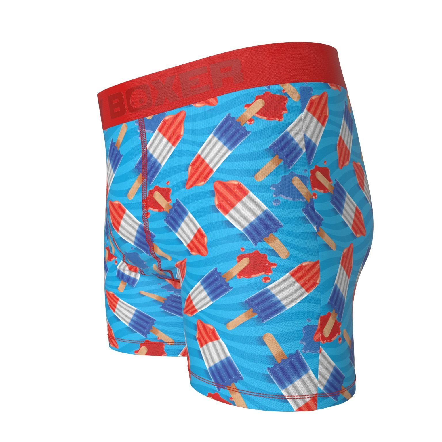 Bomb Pop Red White and Blue Boxer Briefs Bomb Pop Red White and Blue Boxer Briefs