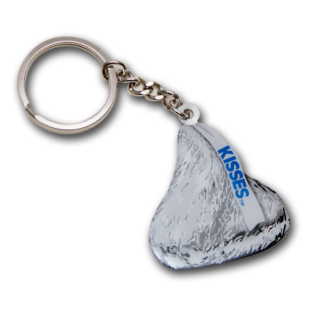 Hershey's Kisses Chocolate Candy Keychain