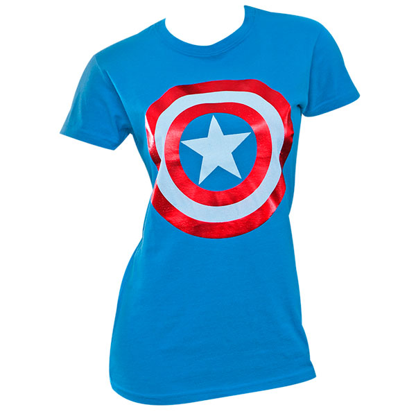 captain america women's shirt