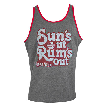 Captain Morgan Suns Out Rums Out Tank Top