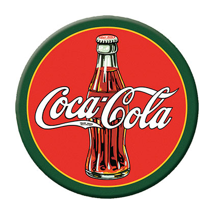 Coca-Cola Round Logo Magnet