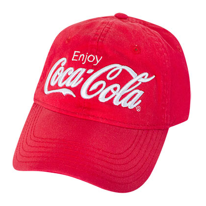 Coca-Cola Washed Red Enjoy Dad Hat