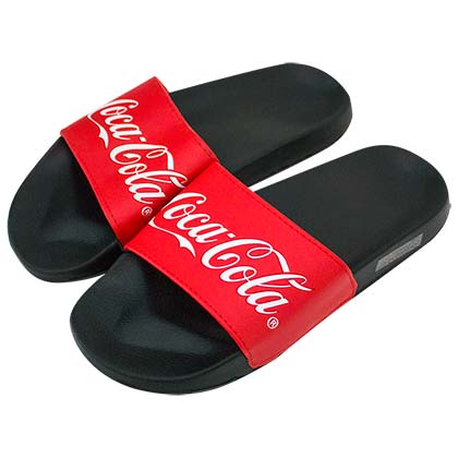Coca-Cola Soccer Slides Adult Mens Sandals