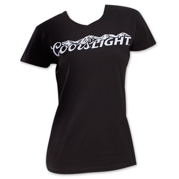 Coors Light Mountains Logo Women's Shirt