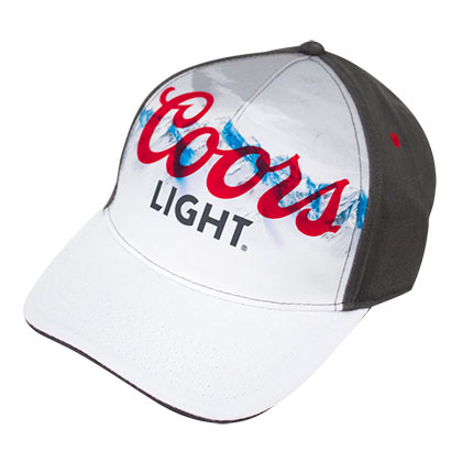 Coors Light Sublimation Mountain Logo Hat