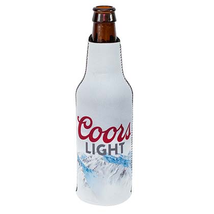 Coors Light Mountain Bottle Hugger Suit Cooler