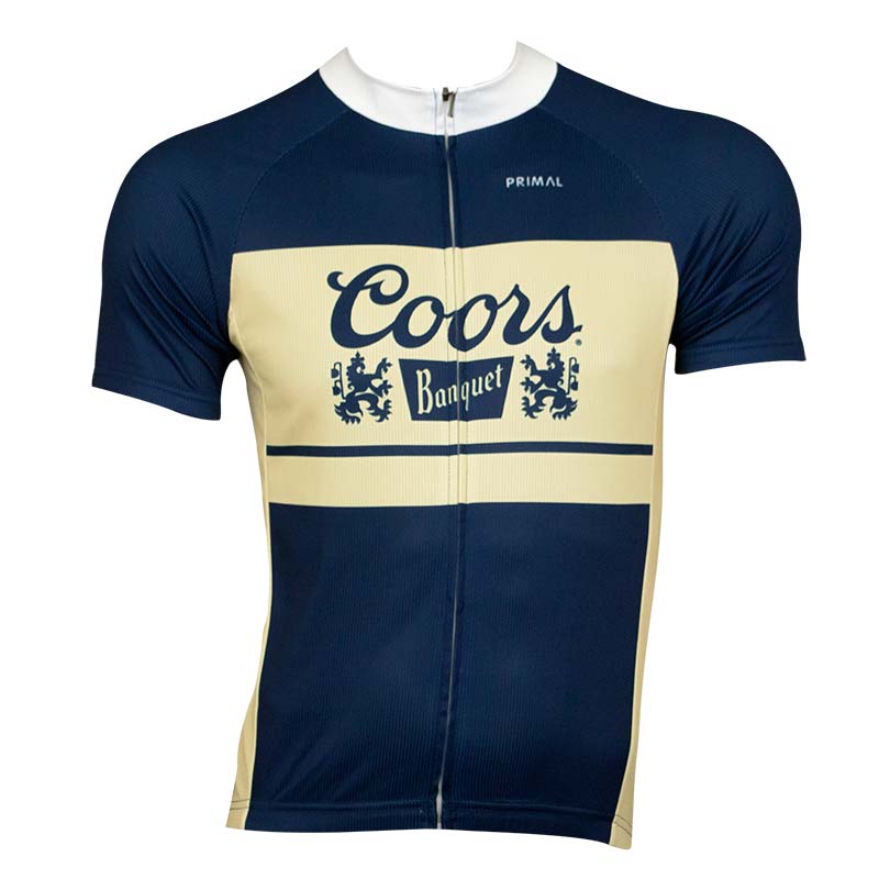 Coors Banquet Navy Blue Cycling Jersey Coors Banquet Navy Blue Cycling Jersey
