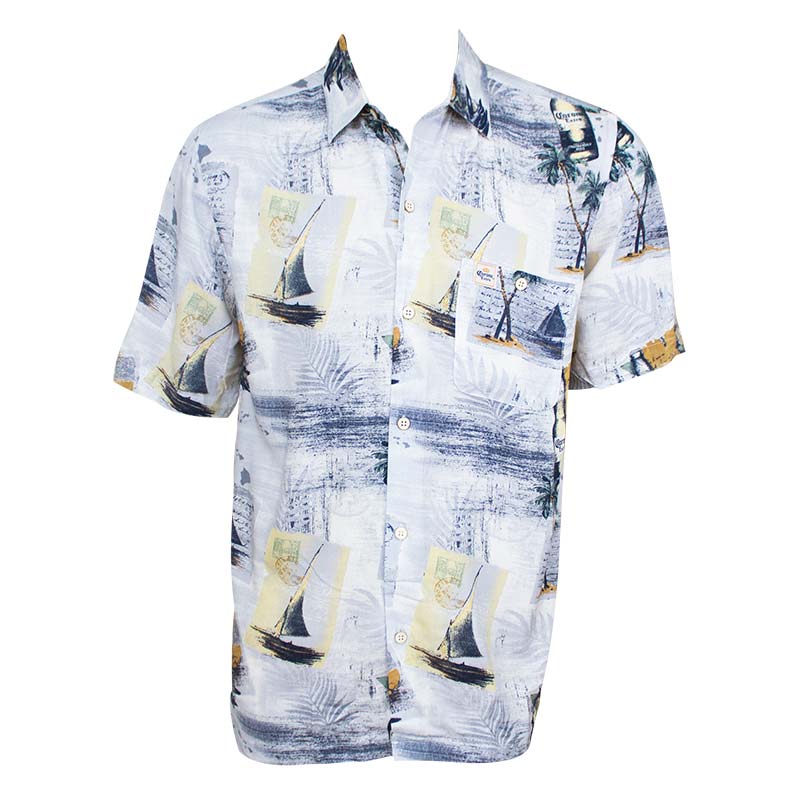 Corona Extra Men's Sailboat Hawaiian Shirt