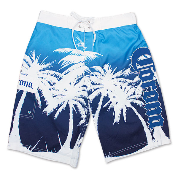 Corona Fading Palms Boardshorts | WearYourBeer.com