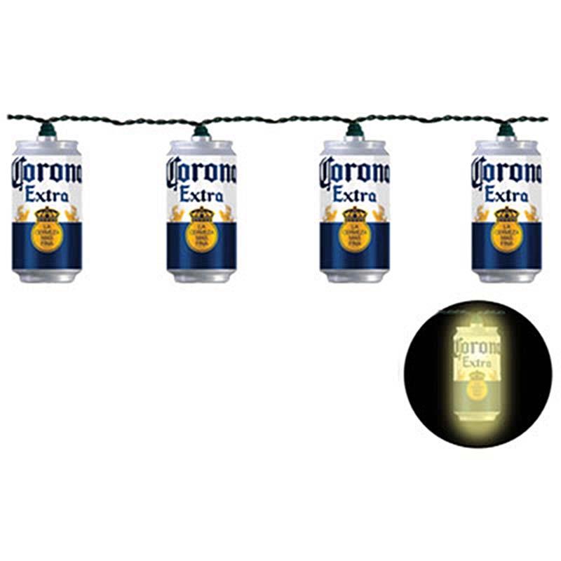 Corona Beer Can String Lights Corona Beer Can String Lights