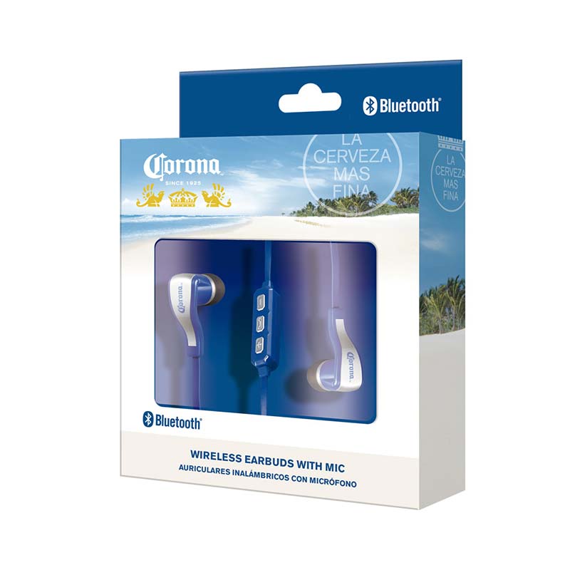Corona Portable Bluetooth Wireless Earbud Headphones Corona Portable Bluetooth Wireless Earbud Headphones