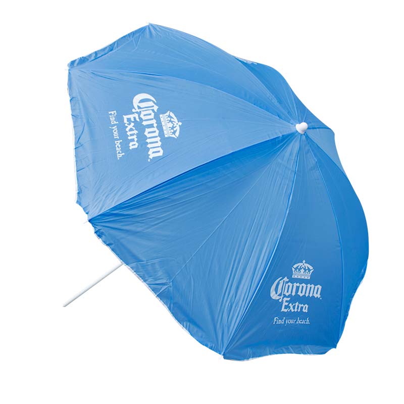 Corona Extra Beach Umbrella Sky Blue Corona Extra Beach Umbrella Sky Blue