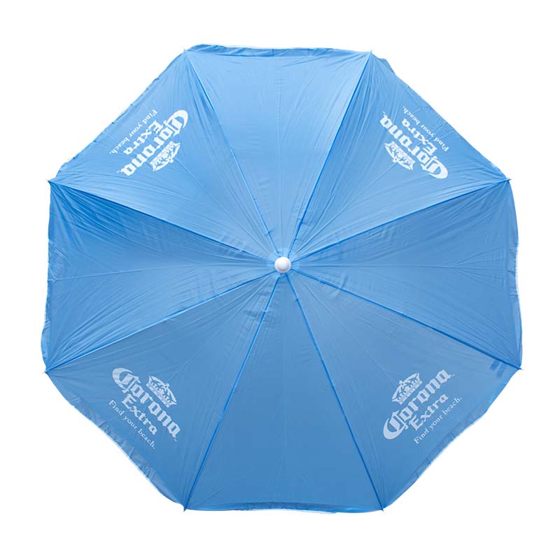 Corona Extra Beach Umbrella Sky Blue Corona Extra Beach Umbrella Sky Blue