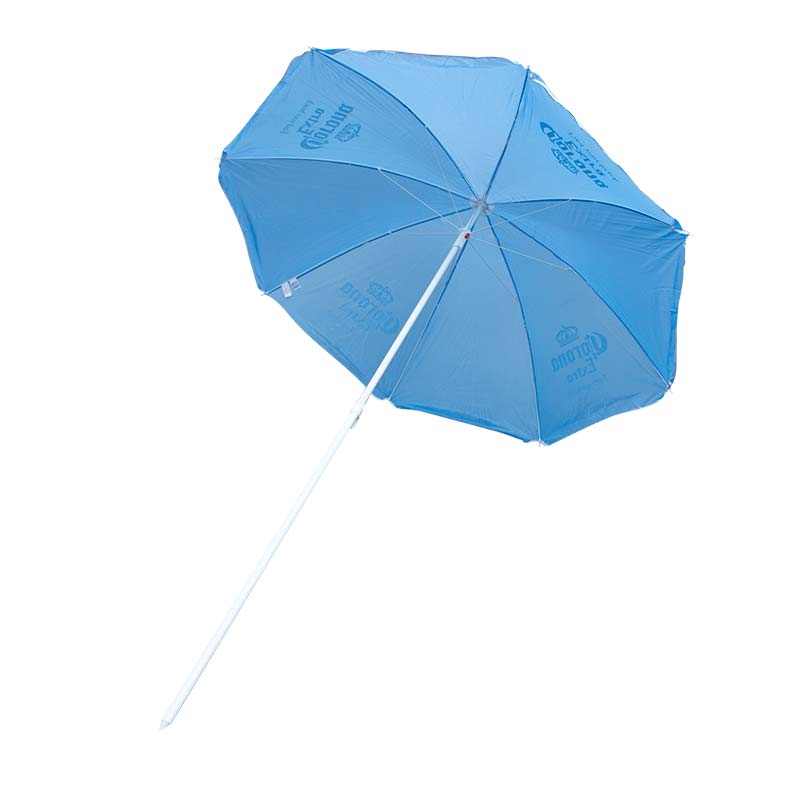 Corona Extra Beach Umbrella Sky Blue Corona Extra Beach Umbrella Sky Blue