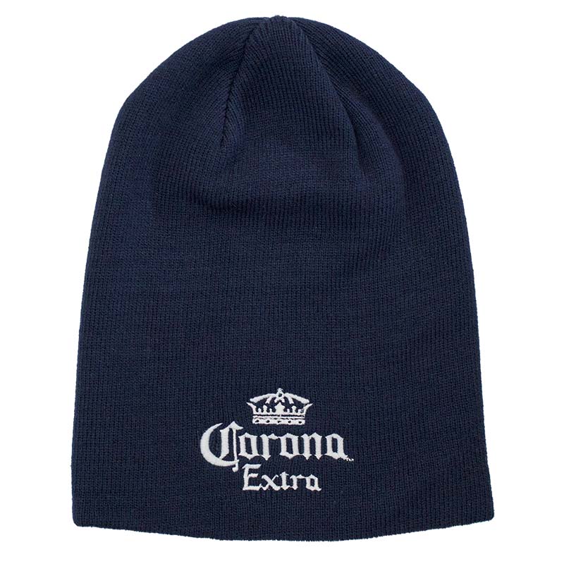 Corona Beer Navy Blue Beanie Corona Beer Navy Blue Beanie
