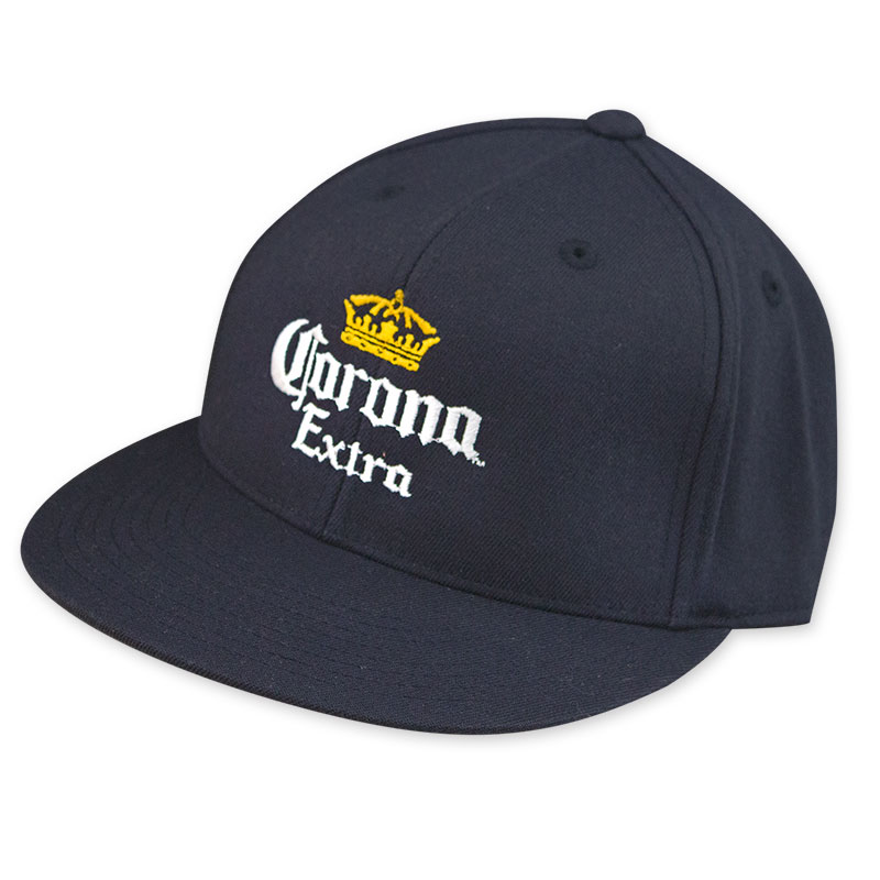 Corona Extra Crown Logo Flat Billed Hat
