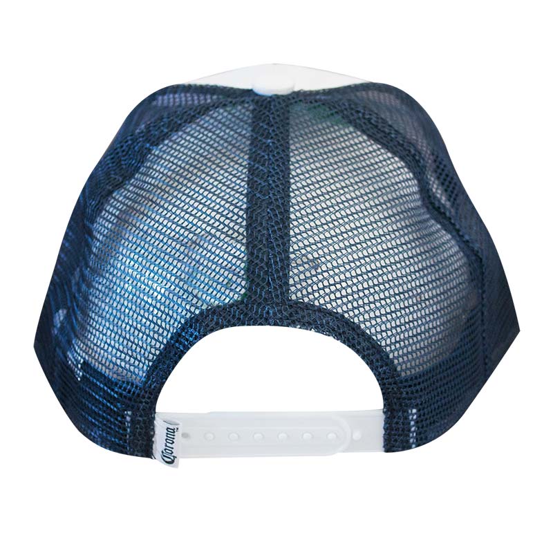 Corona Mesh White Trucker Hat Corona Mesh White Trucker Hat
