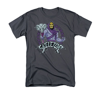 He-Man Skeletor Gray Tee Shirt