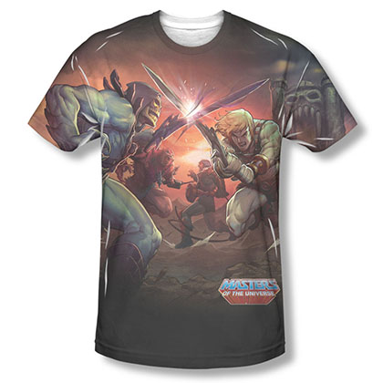 He-Man Masters Of The Universe Battle Sublimation T-Shirt