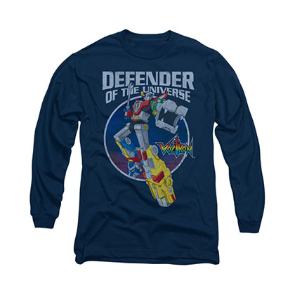 Voltron Defender Blue Long Sleeve T-Shirt