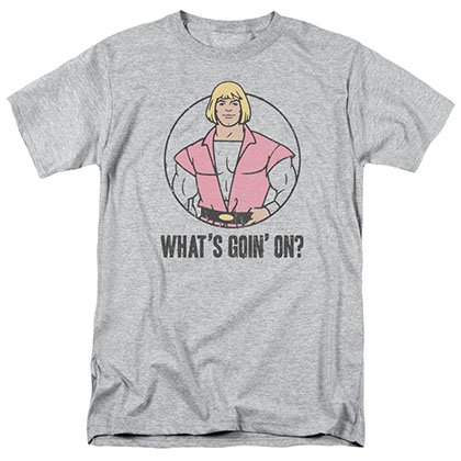 He-Man Masters Of The Universe What's Goin On Gray T-Shirt