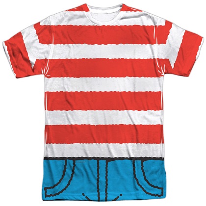 Wheres Waldo Costume Tshirt