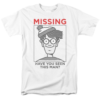 Wheres Waldo Missing Tshirt
