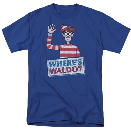 Where's Waldo Waving Tshirt