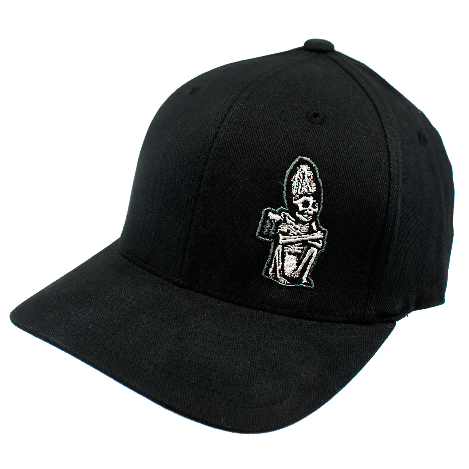 Dead Guy Black Embroidered Flex Fit Hat Dead Guy Black Embroidered Flex Fit Hat