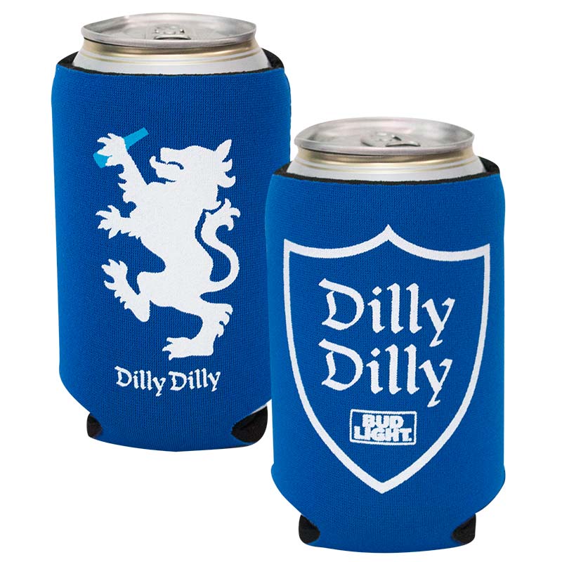 Bud Light Blue Dilly Dilly Can Insulator Bud Light Blue Dilly Dilly Can Insulator