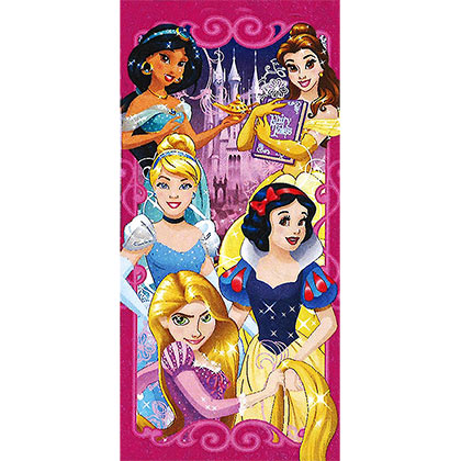 Disney Princesses Five Realms Cotton Beach Towel