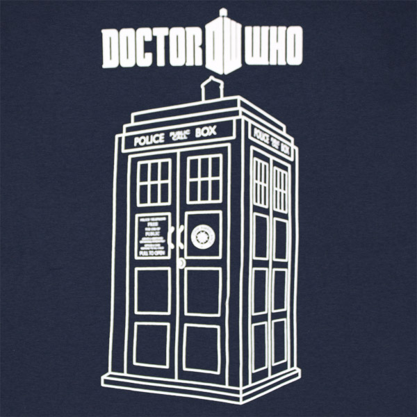 Dr. Who Tardis Navy T Shirt | TvMovieDepot.com