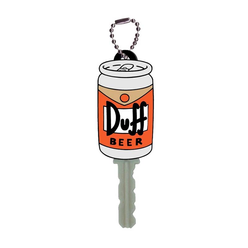 The Simpsons Duff Key Cover The Simpsons Duff Key Cover