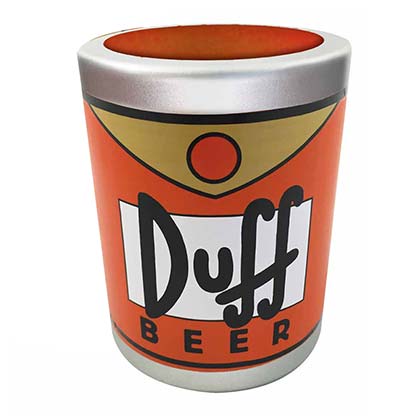 The Simpsons Foam Duff Can Cooler Holder