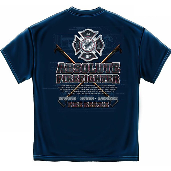 Firefighters Courage Honor Sacrifice Tribute Shirt