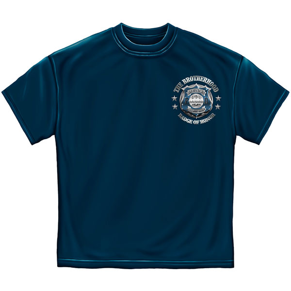 Police Badge of Honor Shirt | WearYourBeer.com