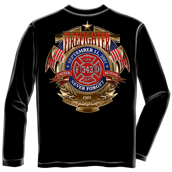 american firefighter shirt