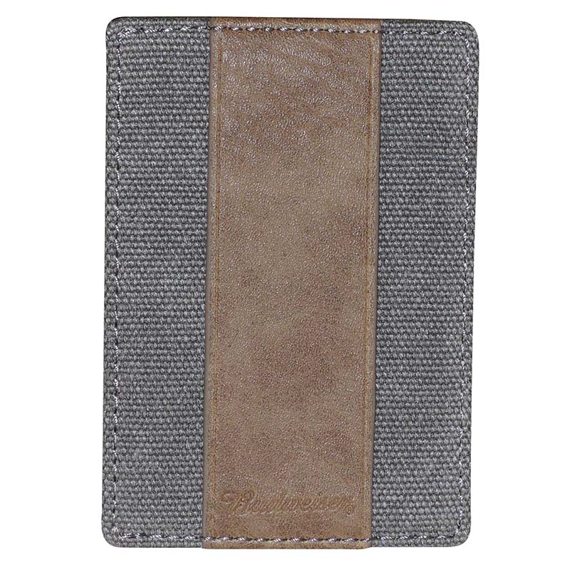 Budweiser Tan Get Away Front Pocket Wallet Budweiser Tan Get Away Front Pocket Wallet