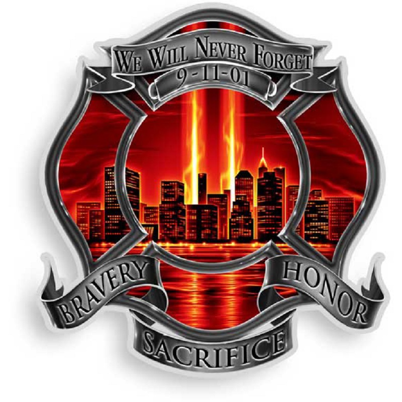 Never Forget Red Decal Sticker Never Forget Red Decal Sticker