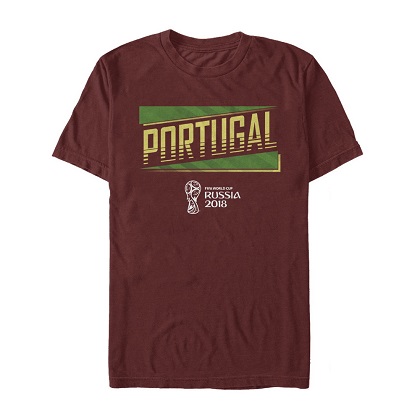 World Cup 2018 Portugal Red Tshirt