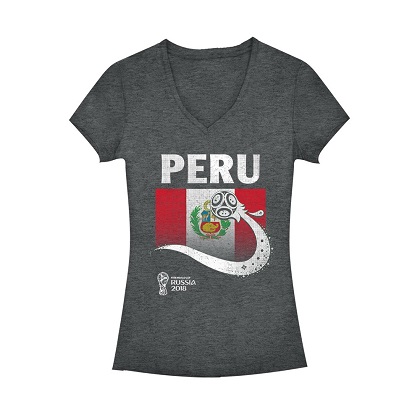 World Cup 2018 Peru Women's Vneck Tshirt