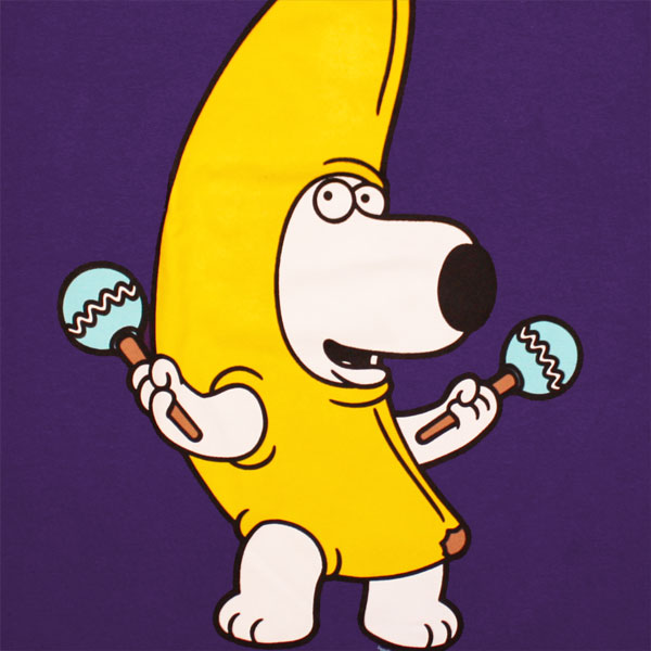 Family_Guy_Brian_Banana_Purple_Shirt_POP