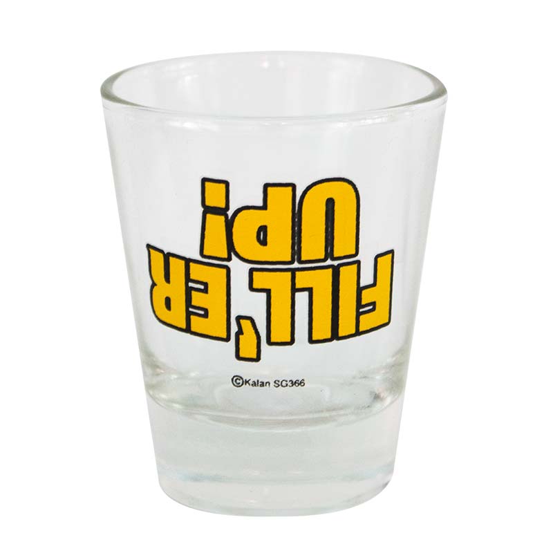 Fill'er Up Novelty Shot Glass Fill'er Up Novelty Shot Glass